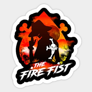 The Fire Fist Sticker